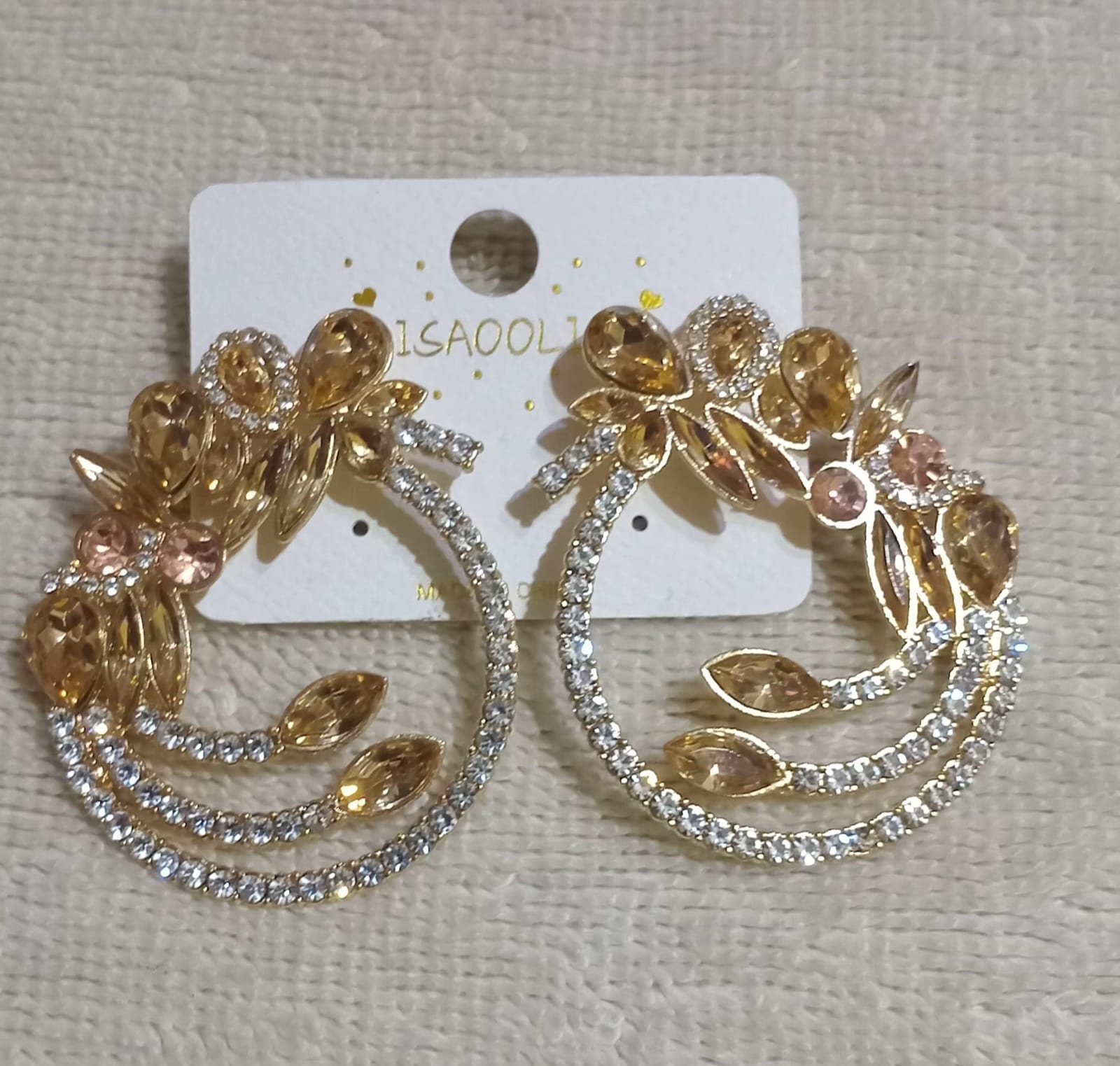 Statement earrings