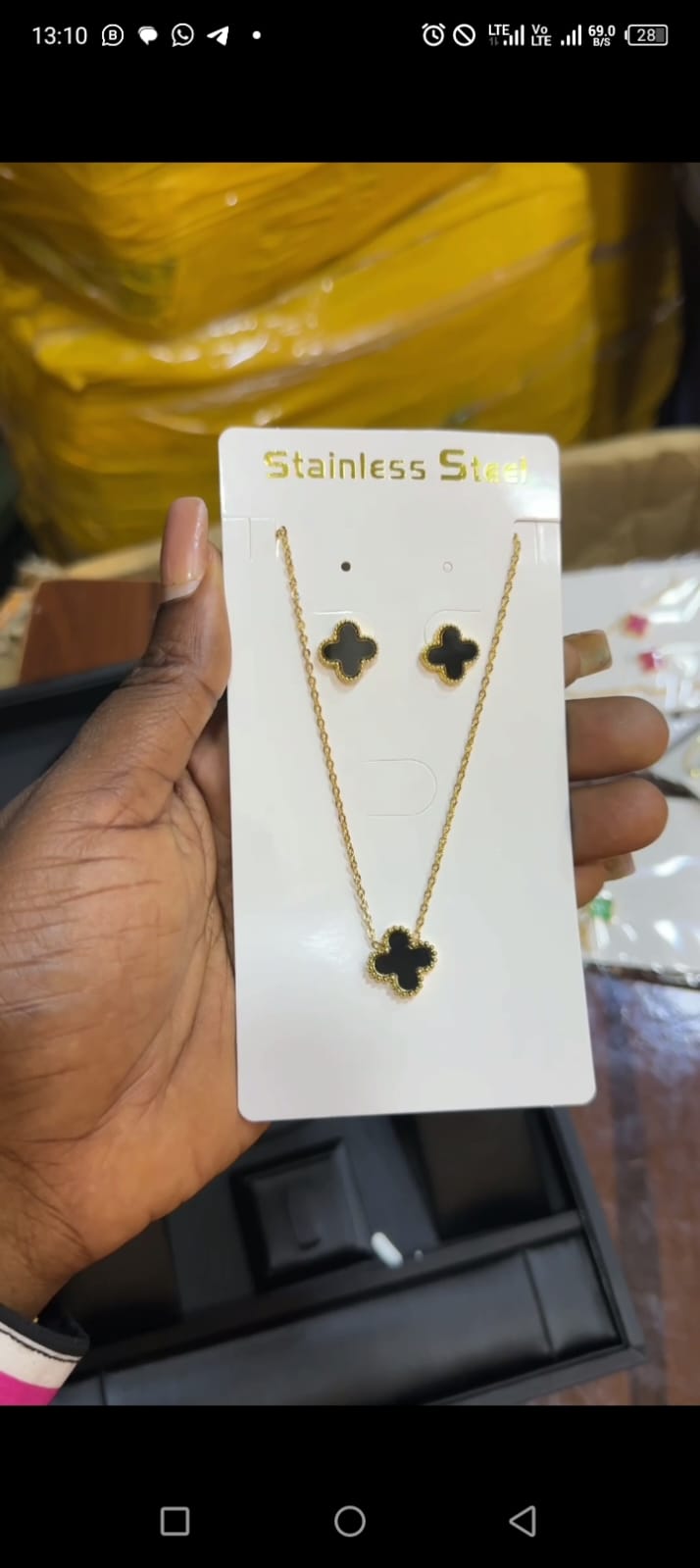 Stainless steel jewelry