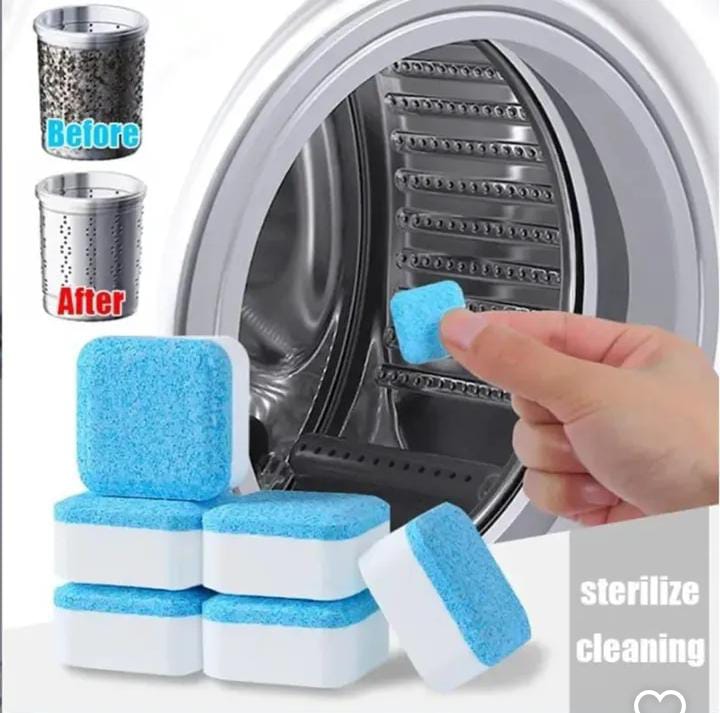 Washing machine cleaning tablet