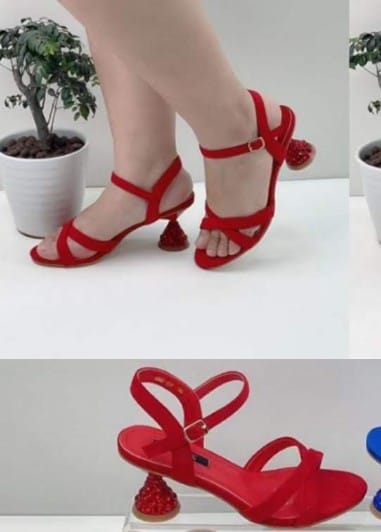 Low heel sandal