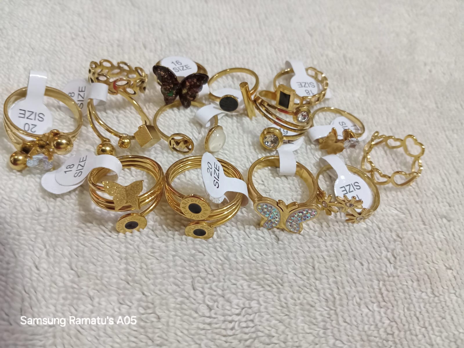 Stainless steel rings