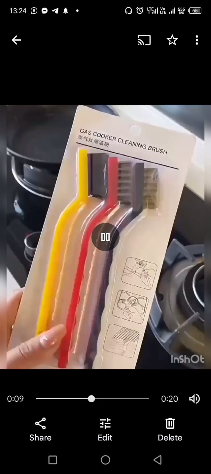Cleaning brush