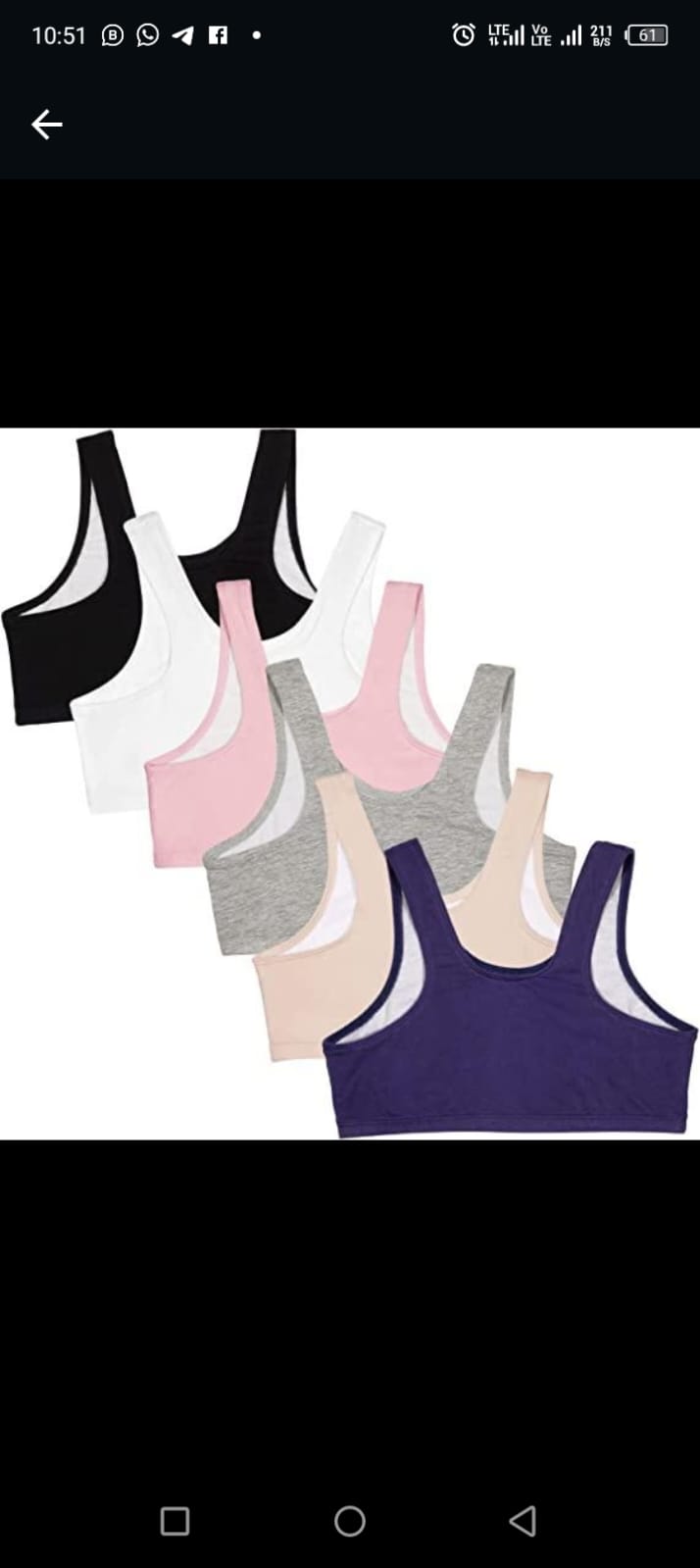 Bra top