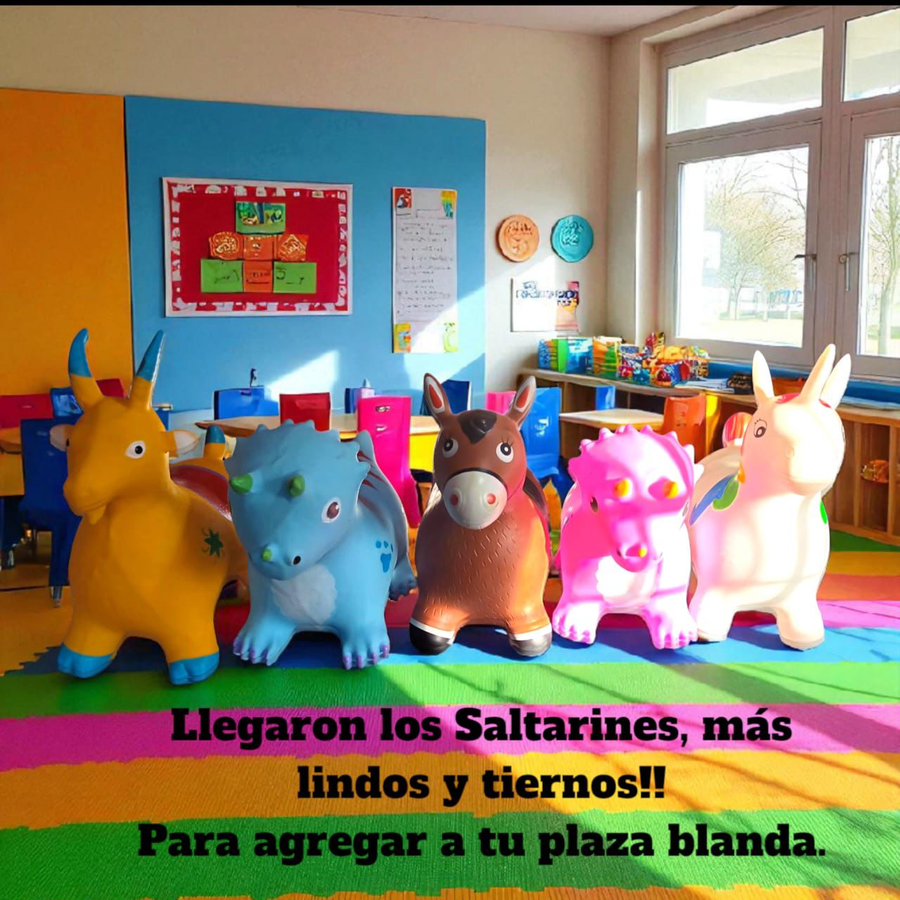 Animalitos saltarines para anexar a las plazas o castillos