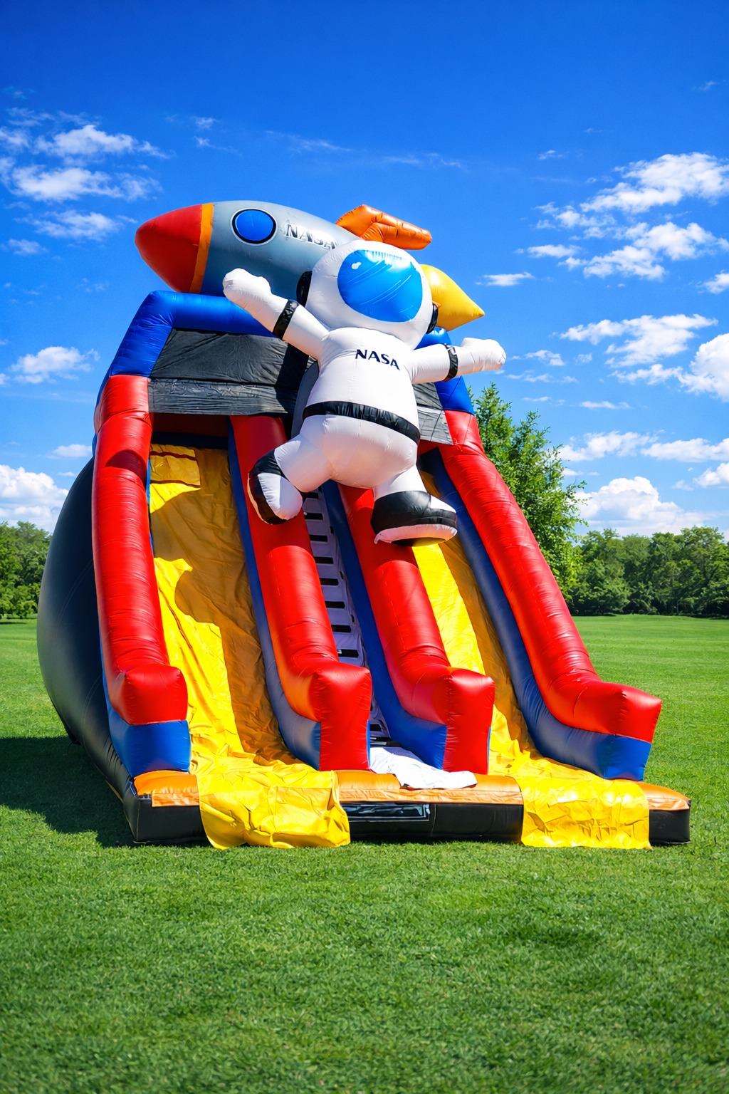 Tobogán Astronauta para pasto o piso