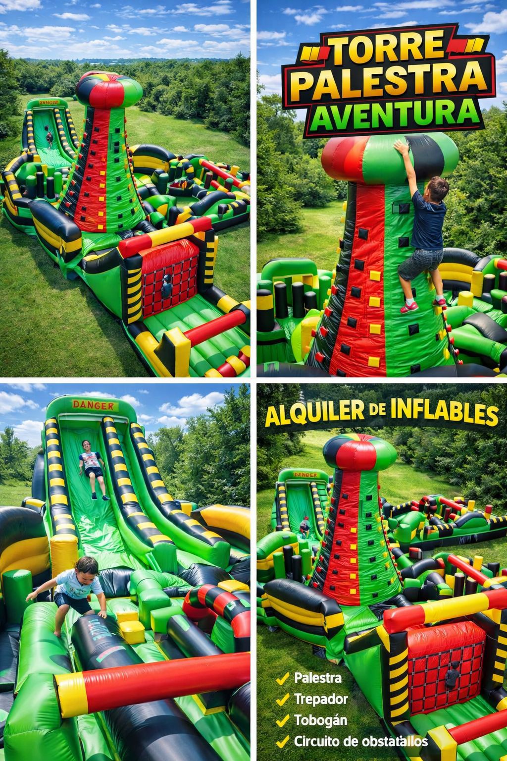 Aeropark Kunfupanda 20x30m