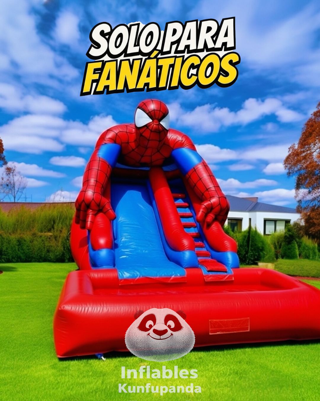 Modelo Tobo Spiderman con pileta