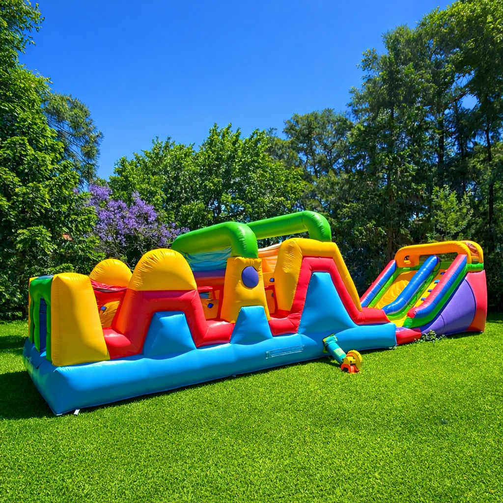 Carrera obstáculos Multicolor