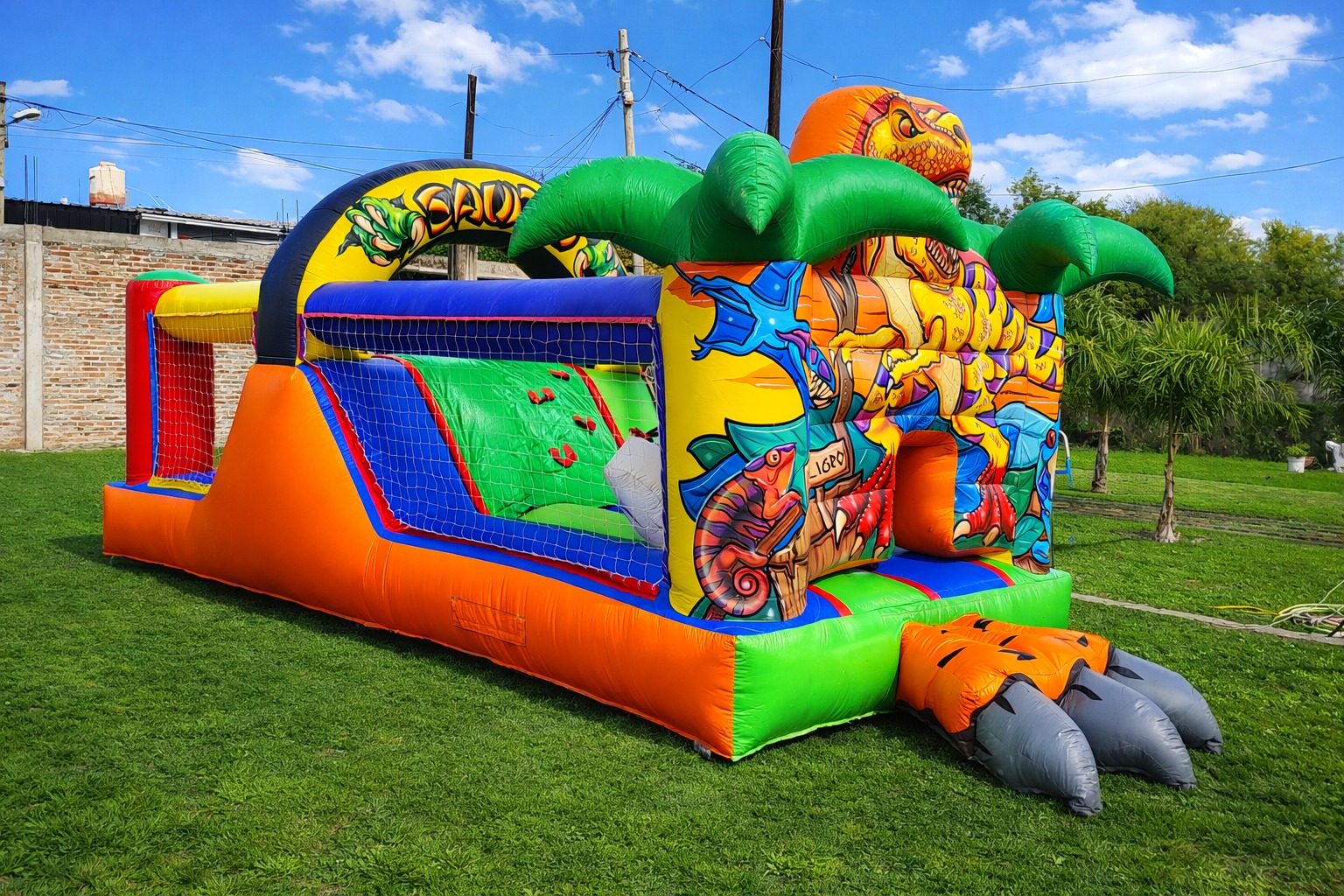 Carrera Obstáculos Dino Rex