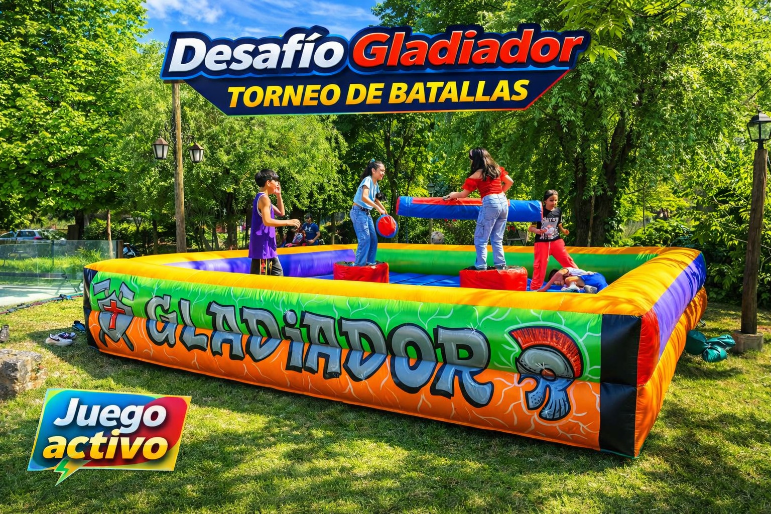 ¡Desafío de Gladiadores!  Juegos Interactivos