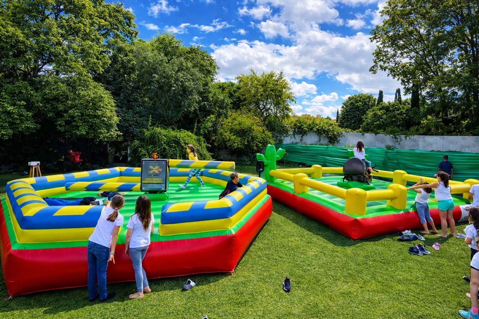 Toro y Reloj (c/u colchón y operador)