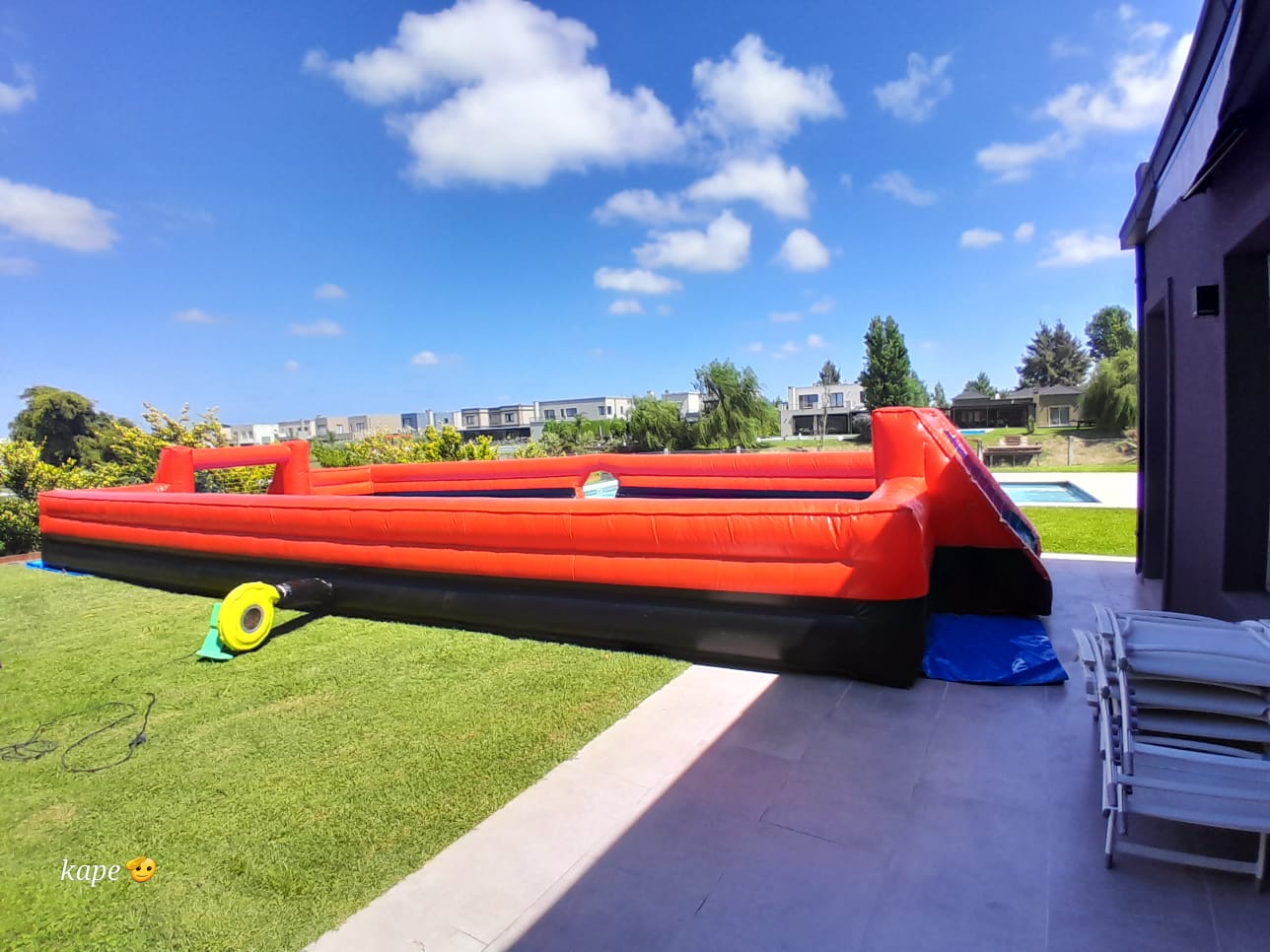 Cancha jabonosa ( 2)  ( No incluye pelota ni productos)