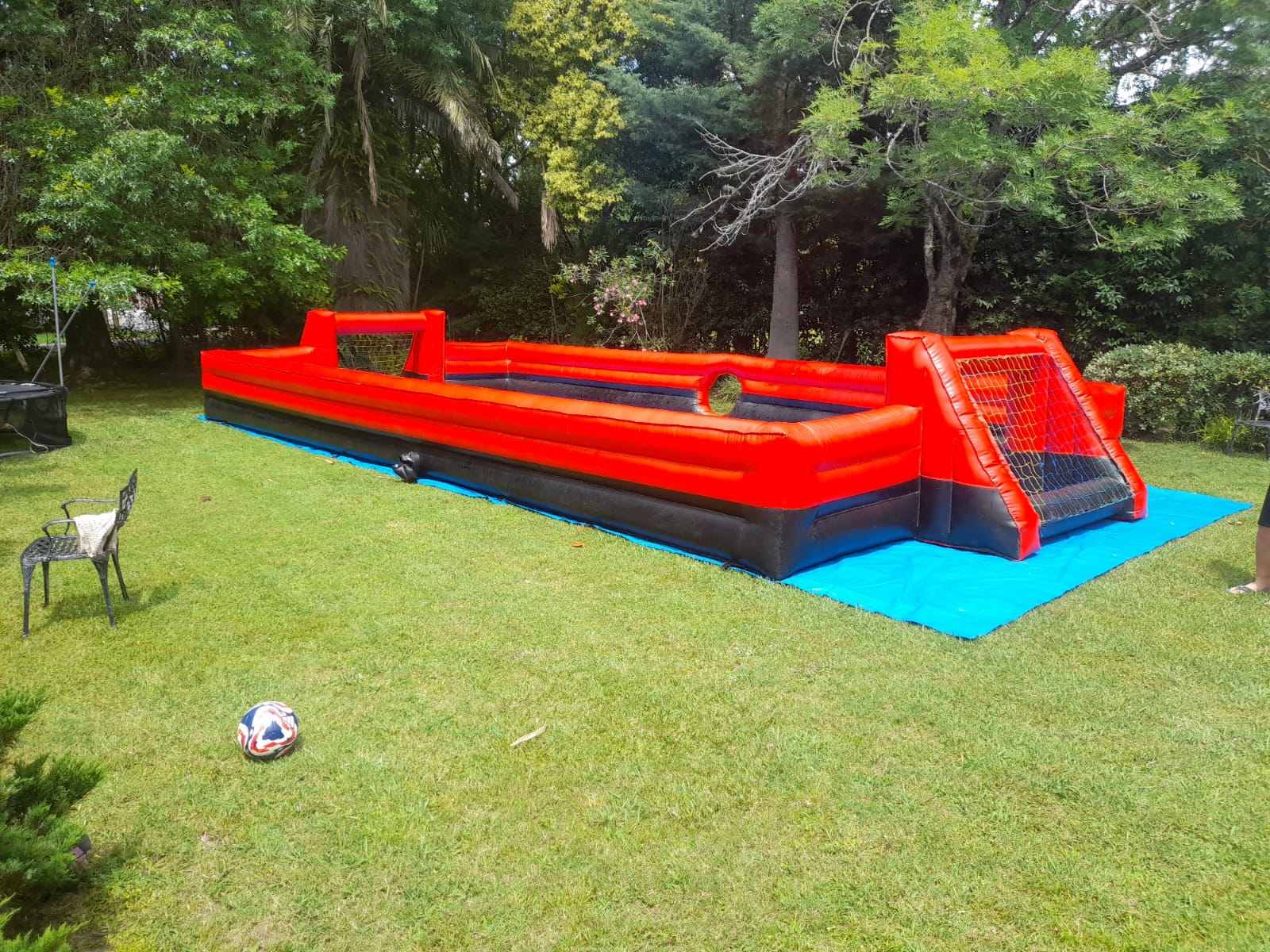 Cancha jabonosa ( 2)  ( No incluye pelota ni productos)