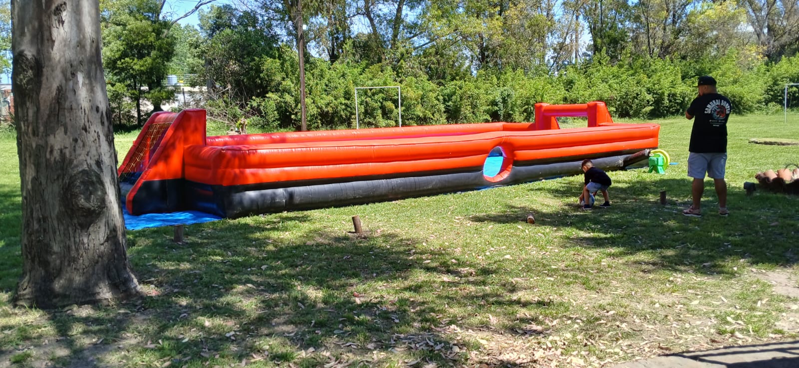 Cancha jabonosa ( 2)  ( No incluye pelota ni productos)