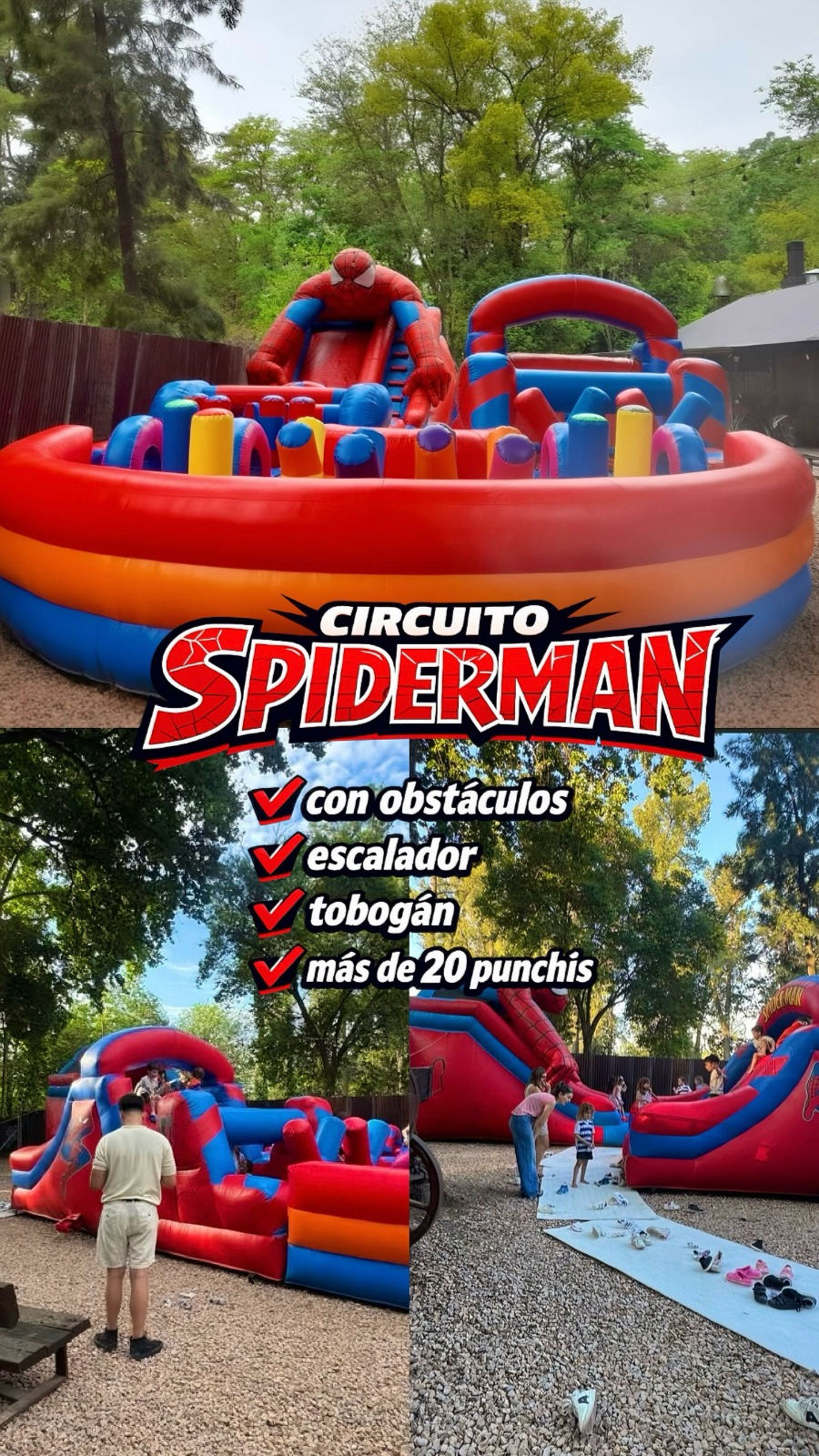 Circuito Spiderman 180°
