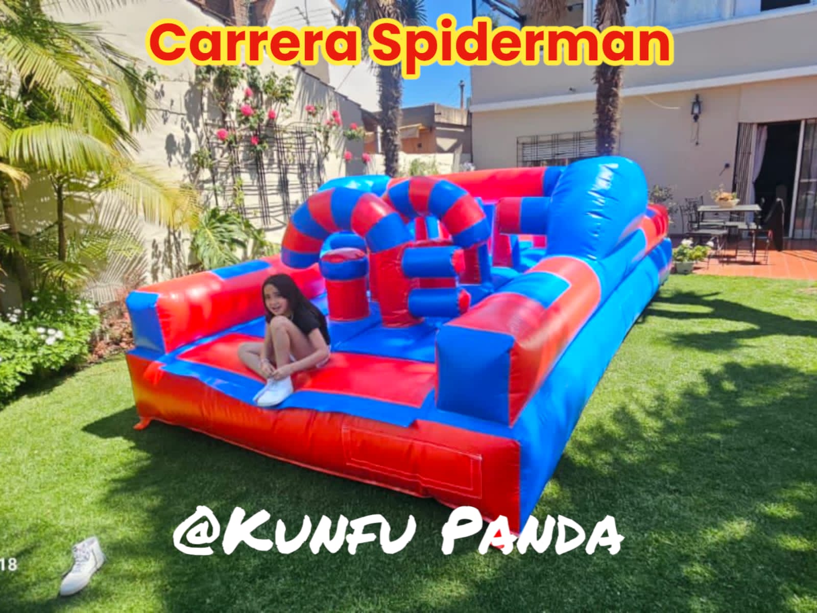 Carrera Bajita spideman