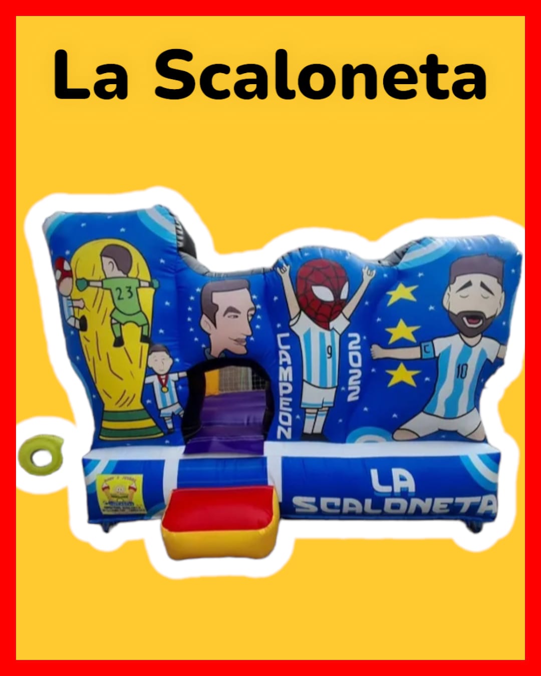 Inflable La Scaloneta