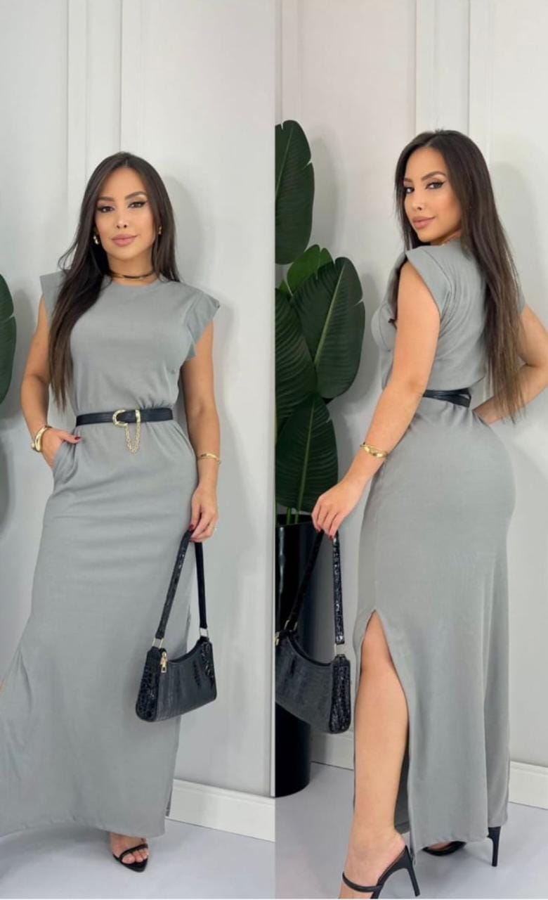 Vestido Midi Muscle Tee