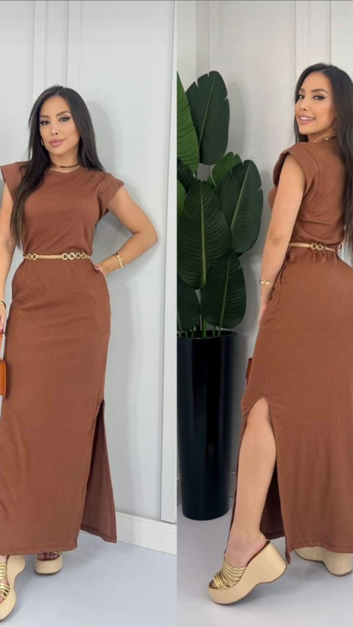 Vestido Midi Muscle Tee