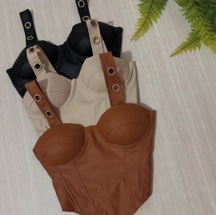 Conjunto Rockstar Couro PU