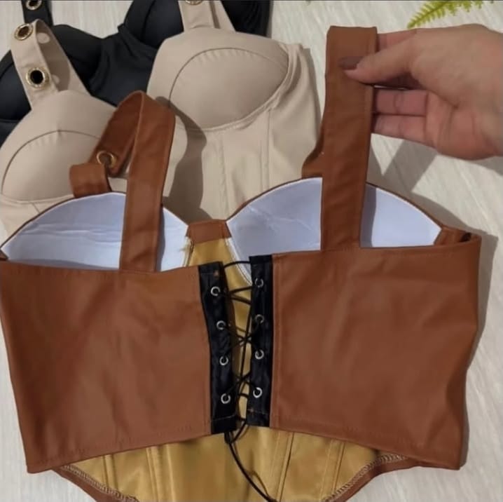 Conjunto Rockstar Couro PU