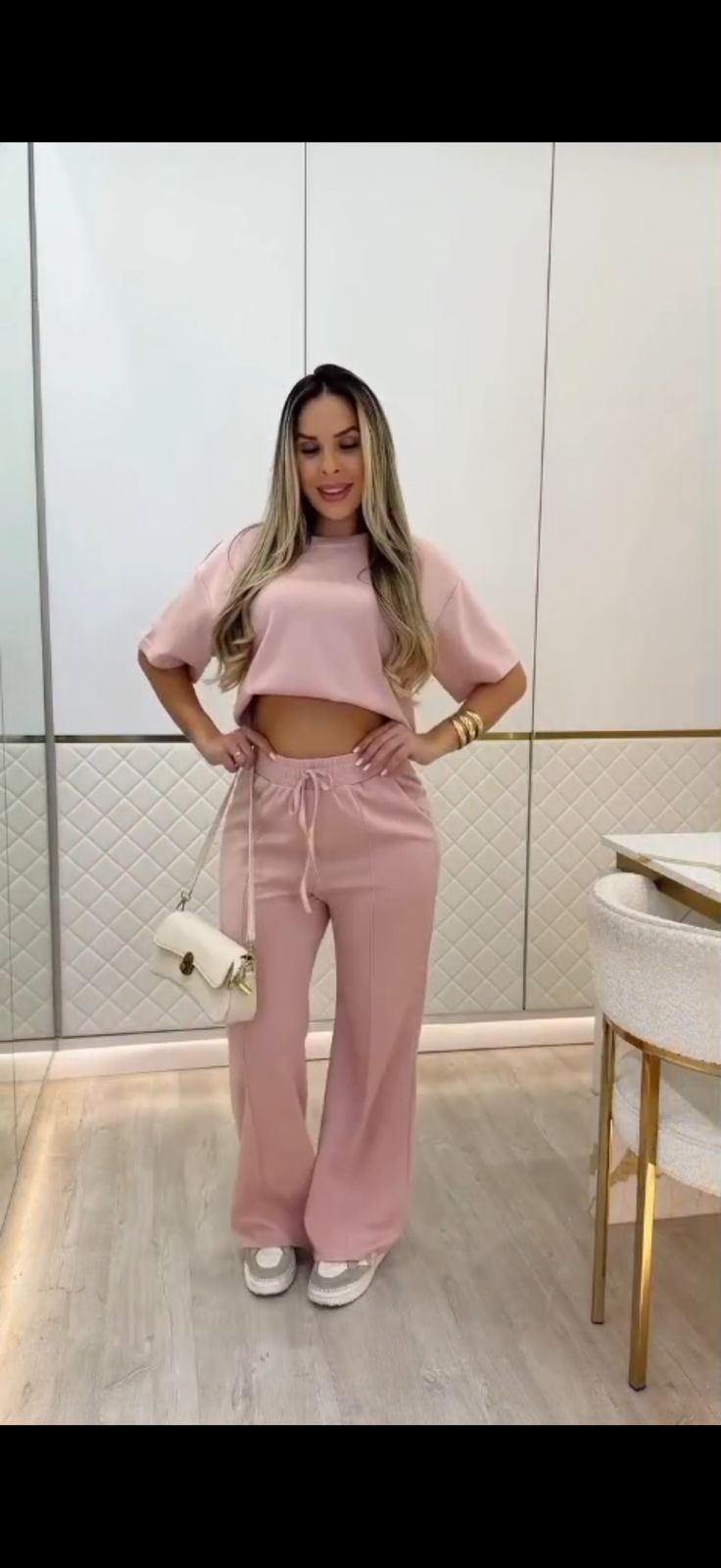 Conjunto malha moletinho