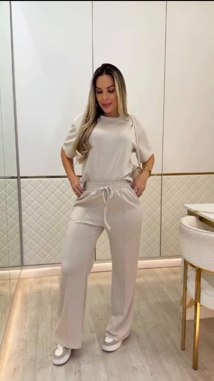 Conjunto malha moletinho