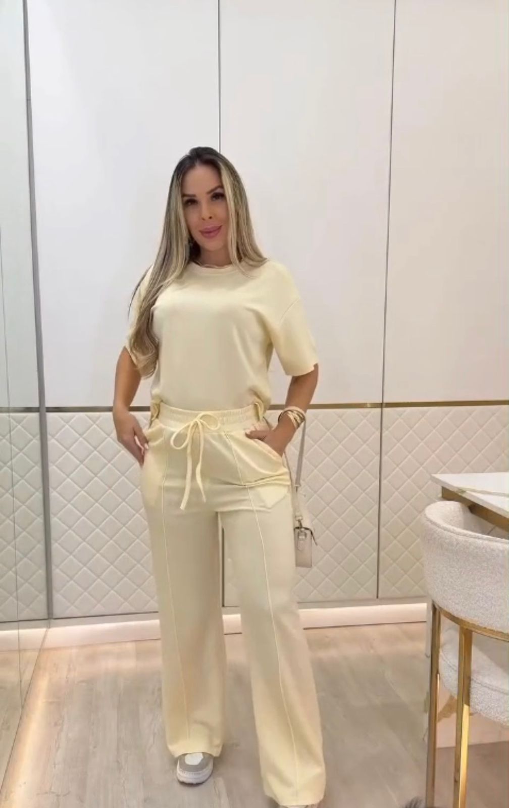 Conjunto malha moletinho