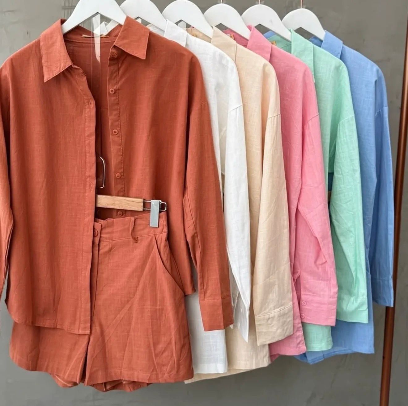 Conjunto Linho em Short