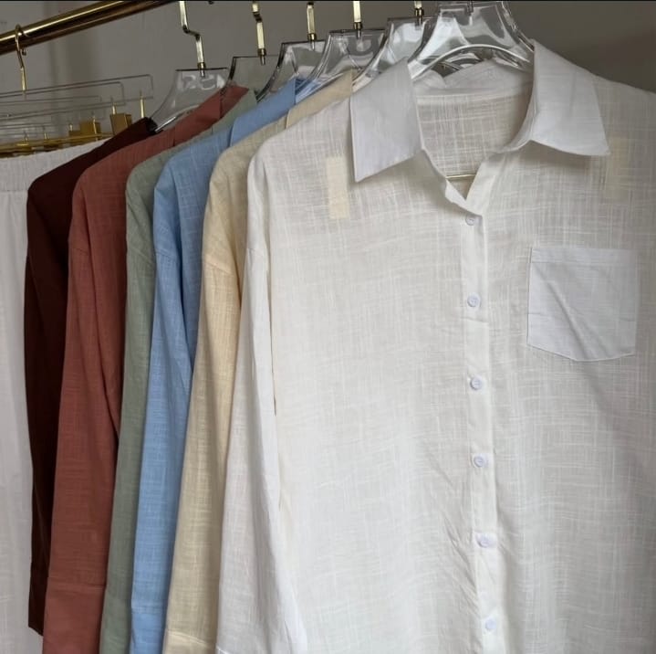 Conjunto Linho - Calça e Camisa
