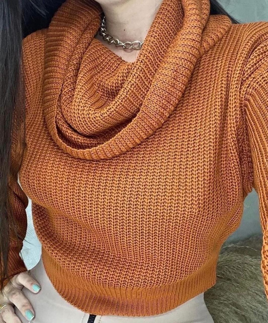 Cropped Trico Maxi Gola