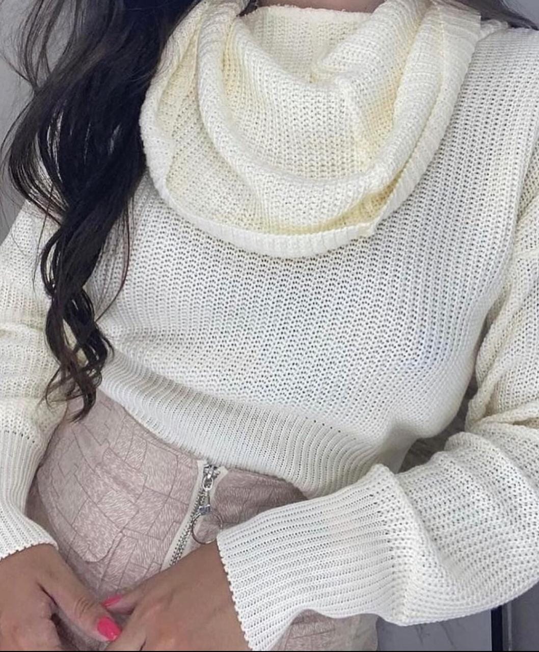 Cropped Trico Maxi Gola