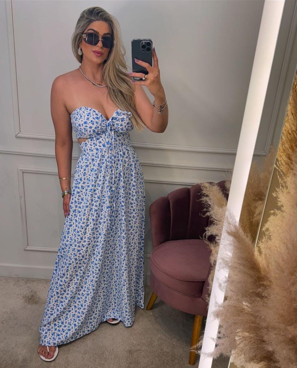 Vestido Crepe