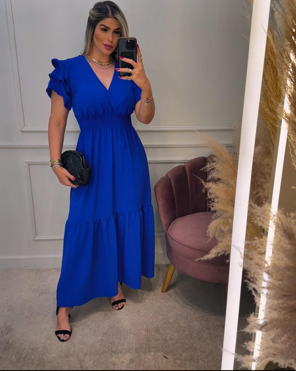 Vestido Crepe Duna 3 Marias