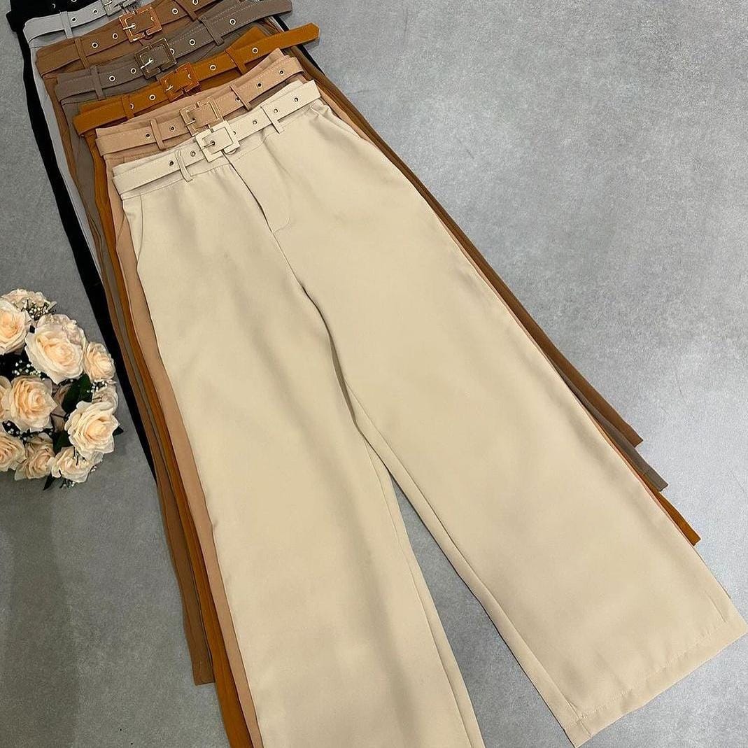 Calça Pantalona Old Money