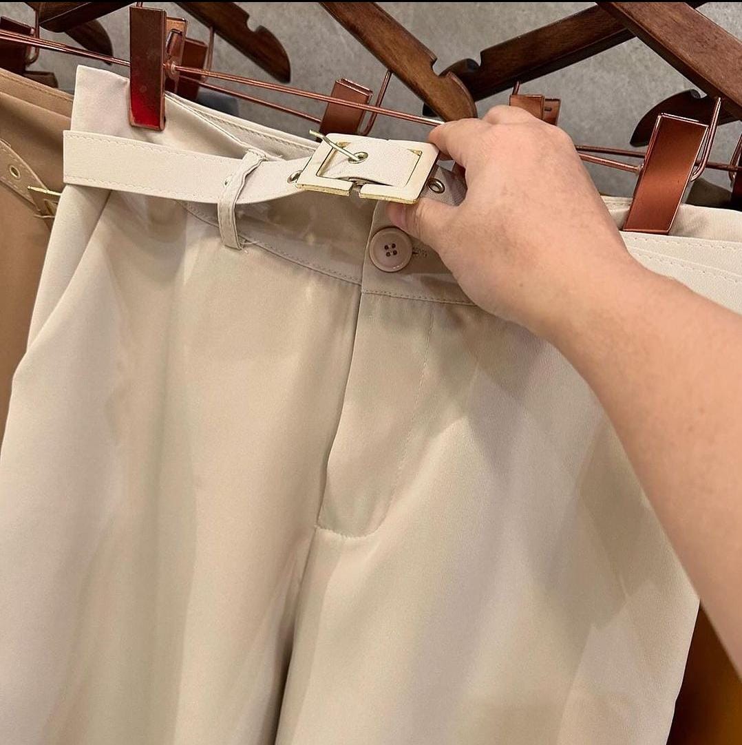 Calça Pantalona Old Money