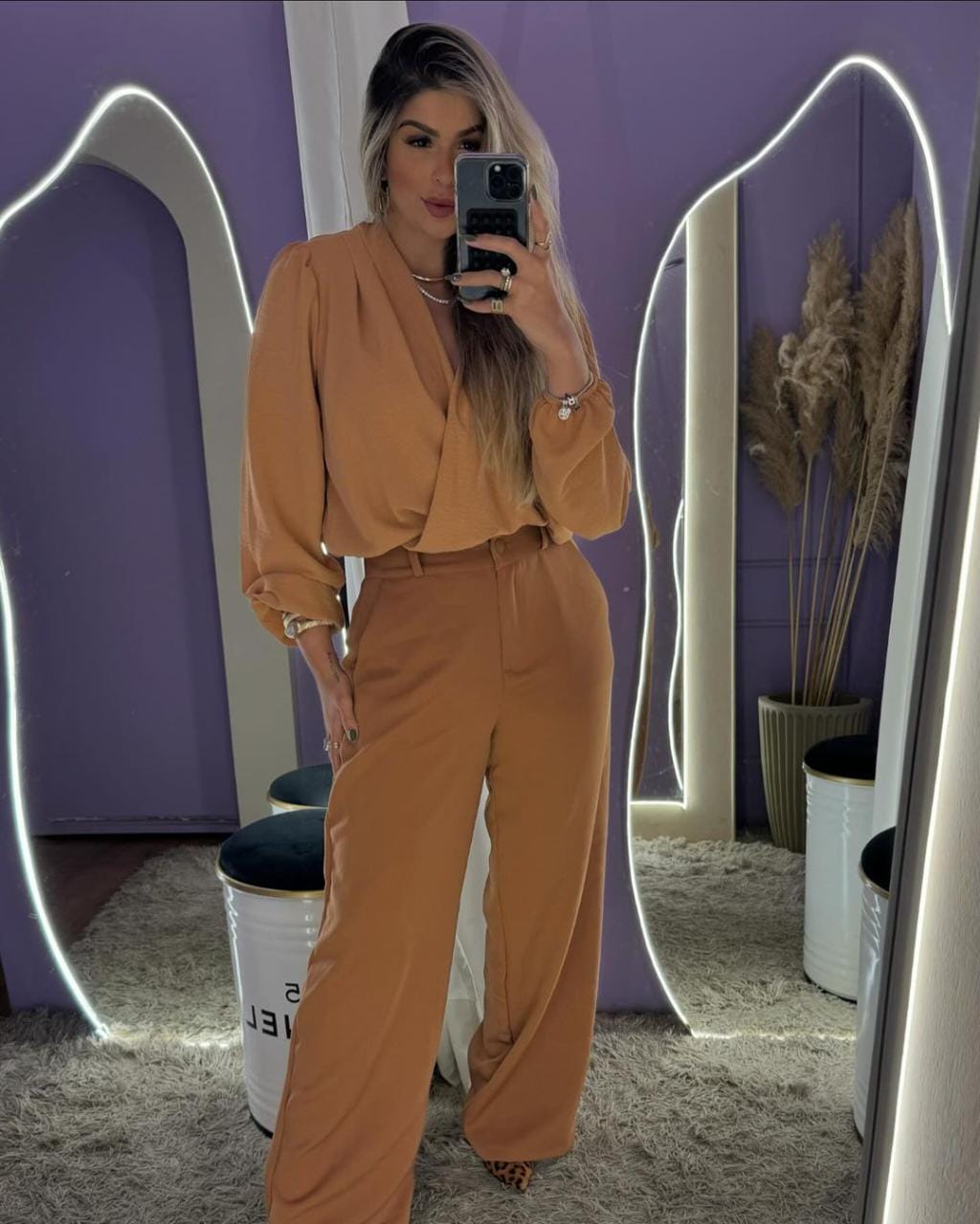 Calça Pantalona Alfaiataria