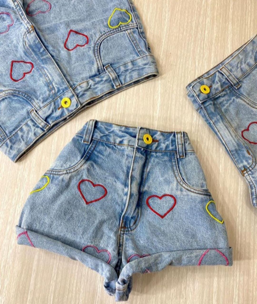 Short Jeans Bordado