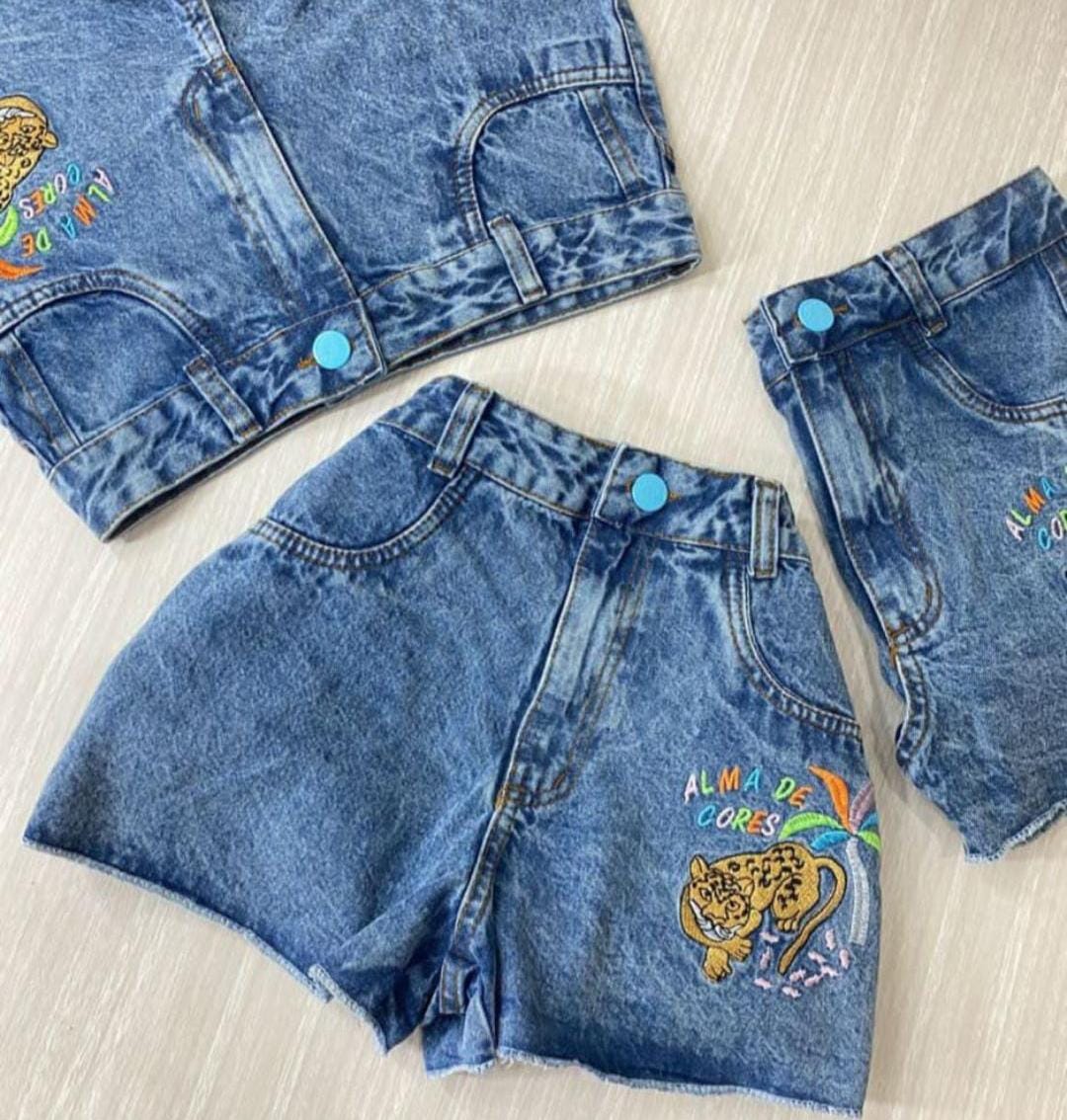Short Jeans Bordado