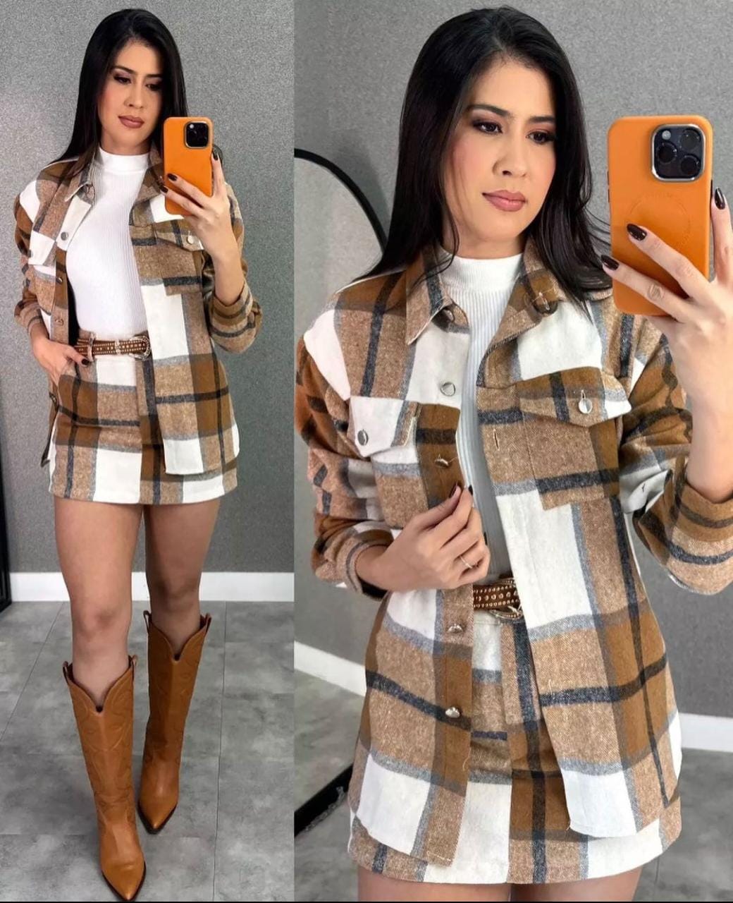 Conjunto Xadrez Flanelado