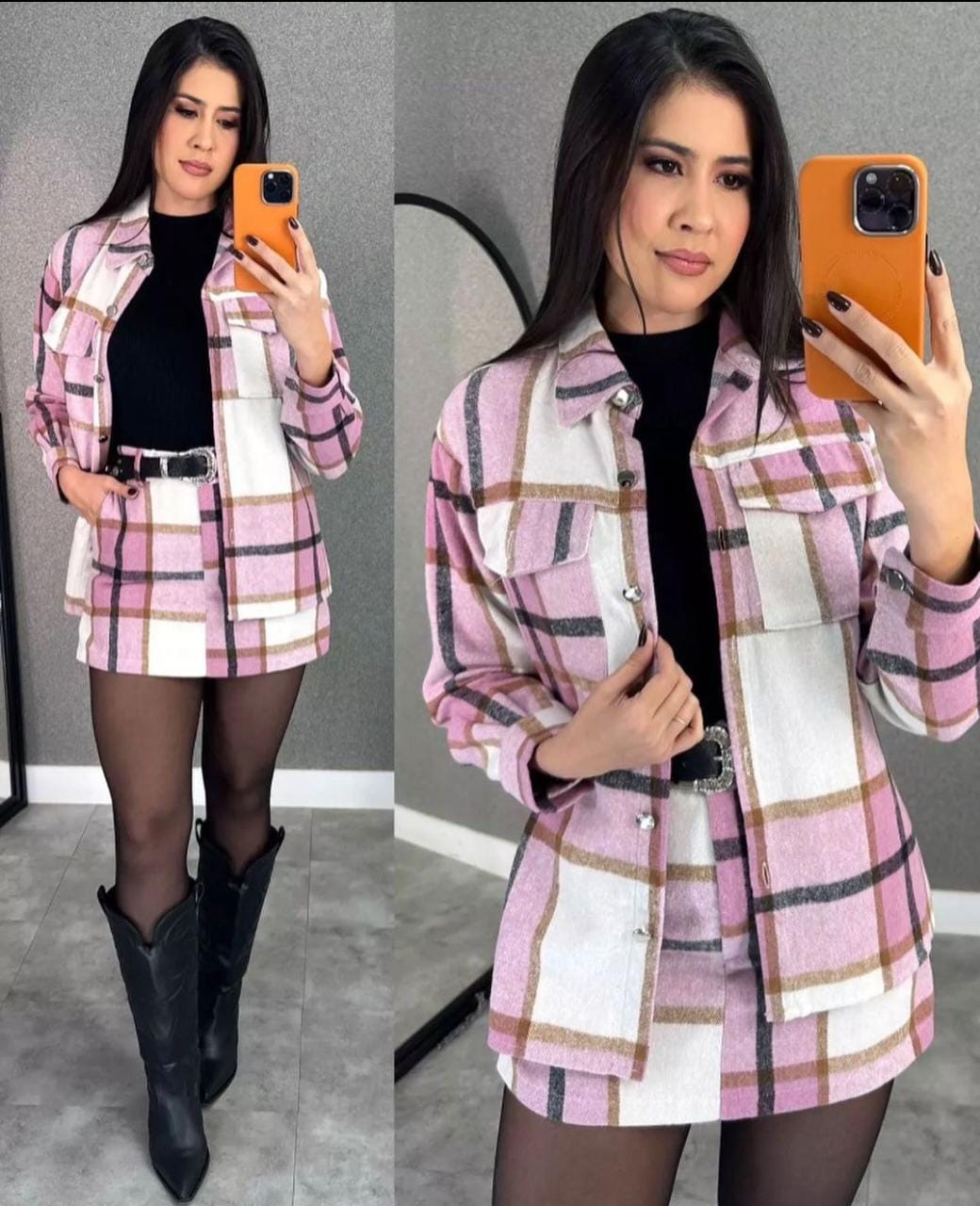 Conjunto Xadrez Flanelado