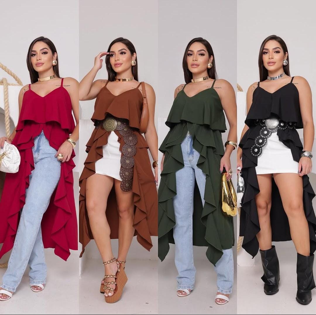 Bata Boho Chic Alongada