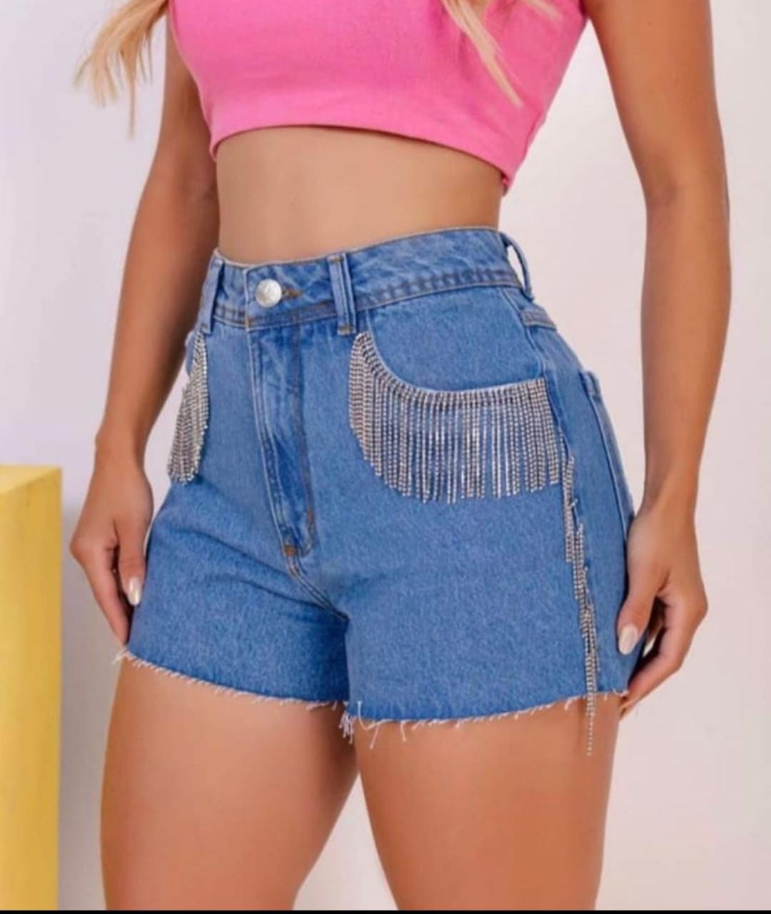 Short Jeans Franja