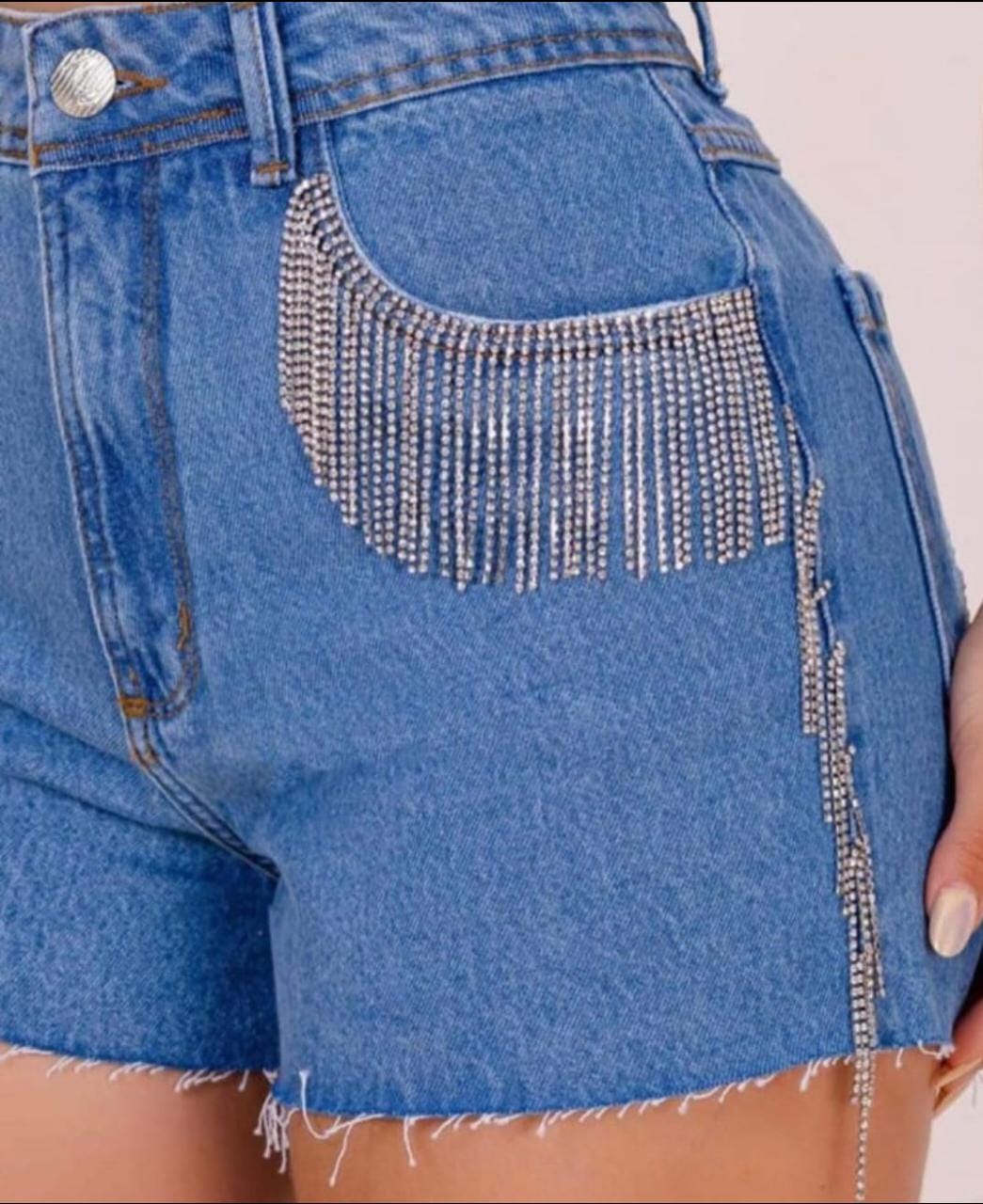 Short Jeans Franja