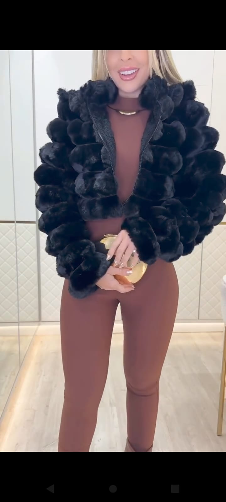 Jaqueta Peluciada