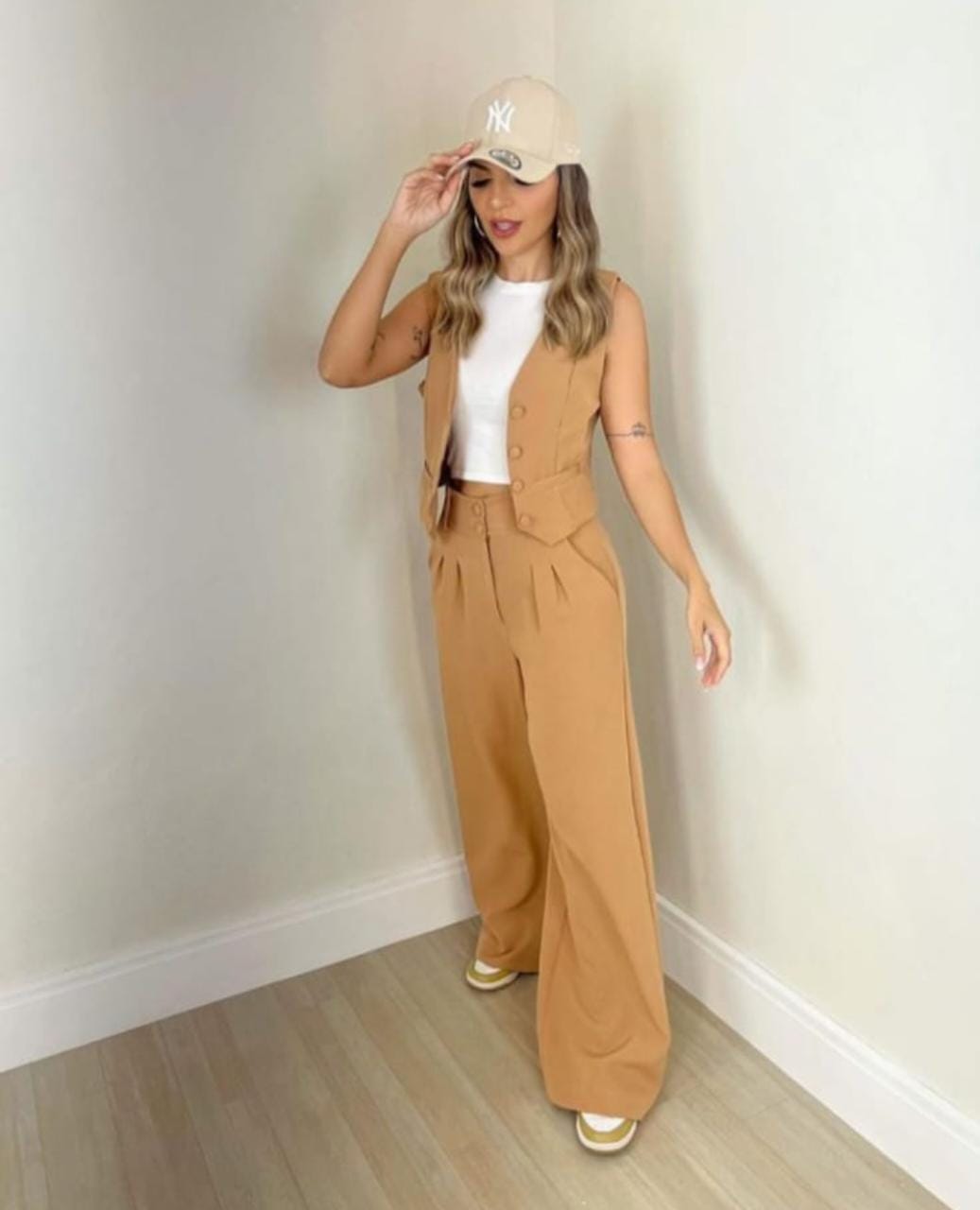 Conjunto Wide Leg Alfaiataria