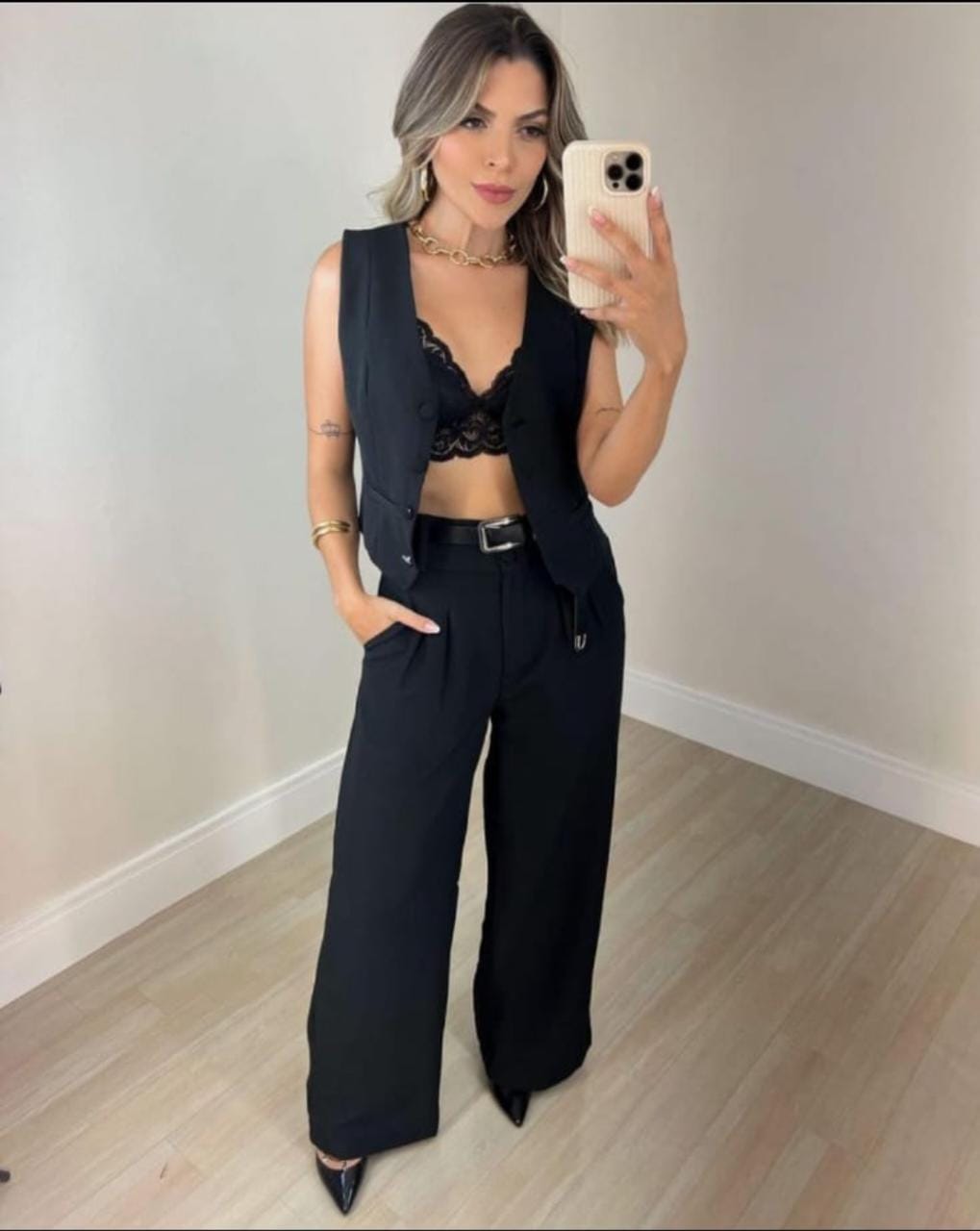Conjunto Wide Leg Alfaiataria