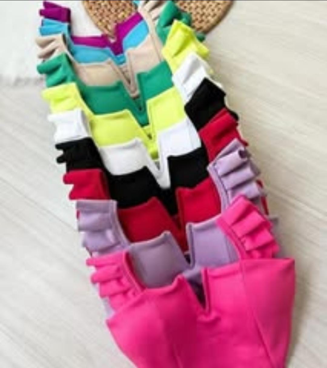Cropped de Babado