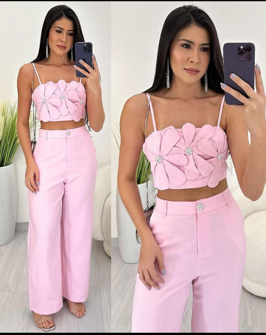 Conjunto Flores Alfaiataria