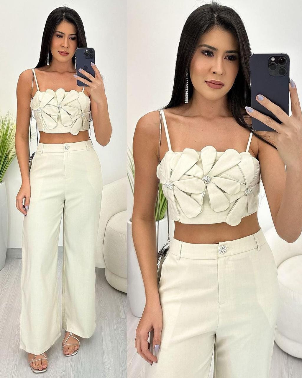 Conjunto Flores Alfaiataria